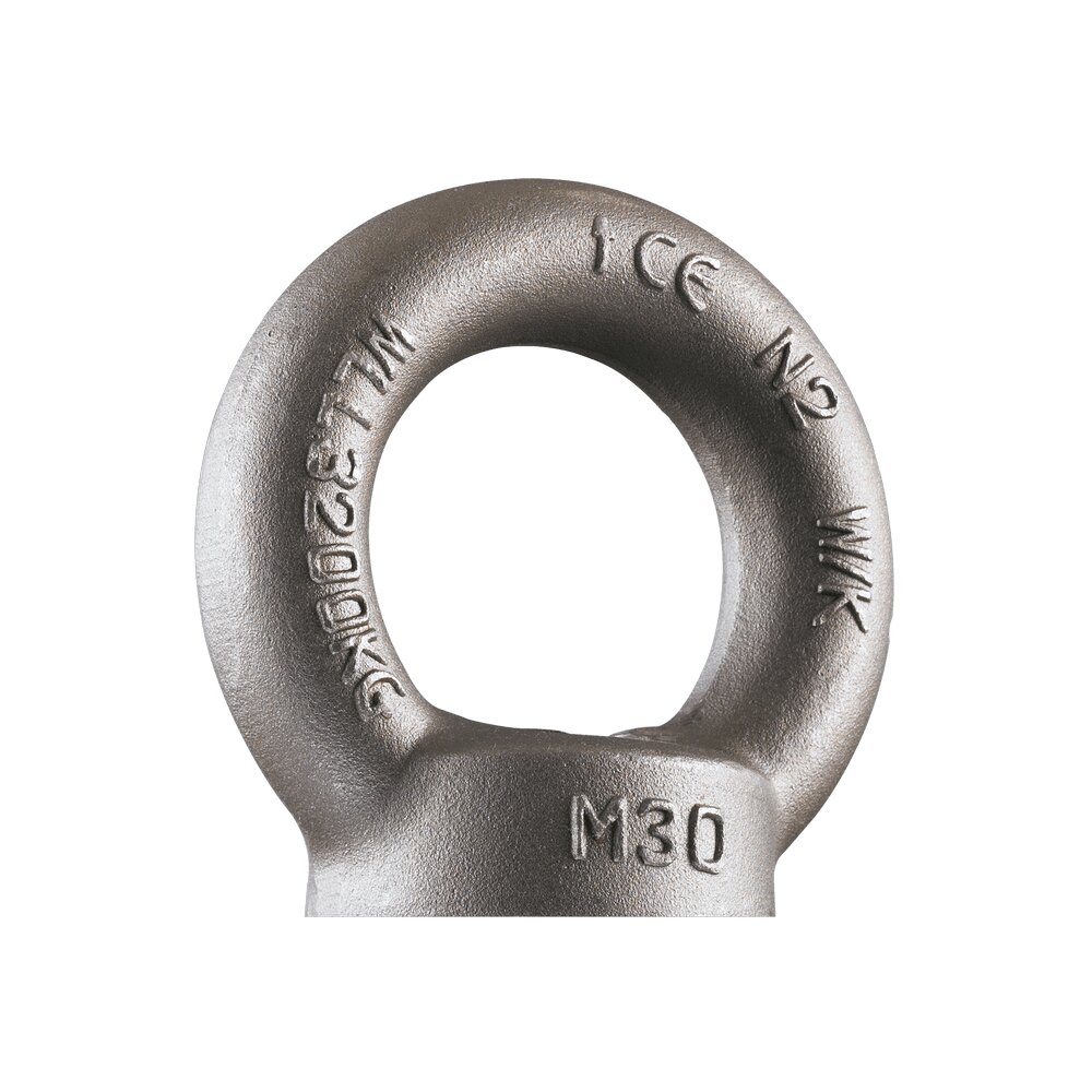 Lifting Eye Nut DIN 582, galvanized eye nut Certex Estonia